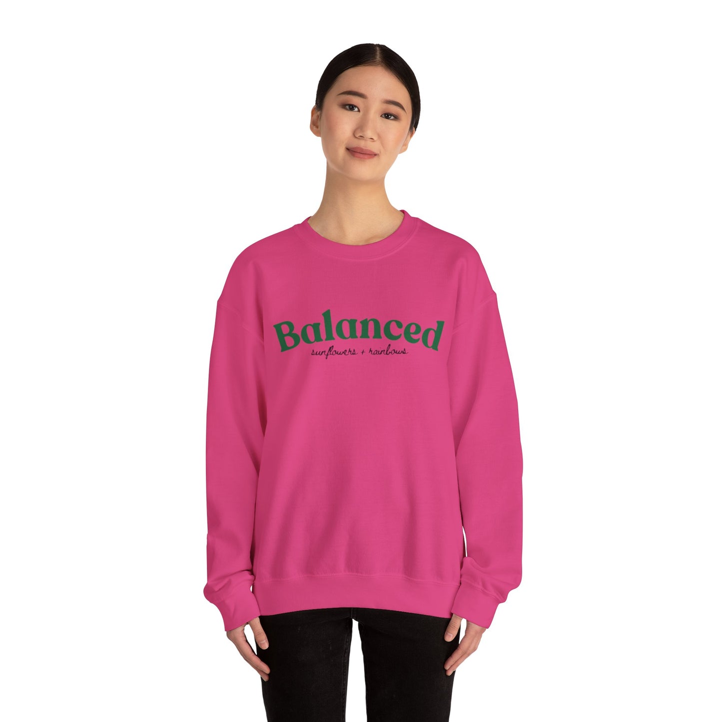 Balanced - Unisex Heavy Blend™ Crewneck Sweatshirt